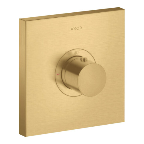 hansgrohe Fertigset ShowerSelect HF UP-Thermostat, eckig, brushed gold optic
