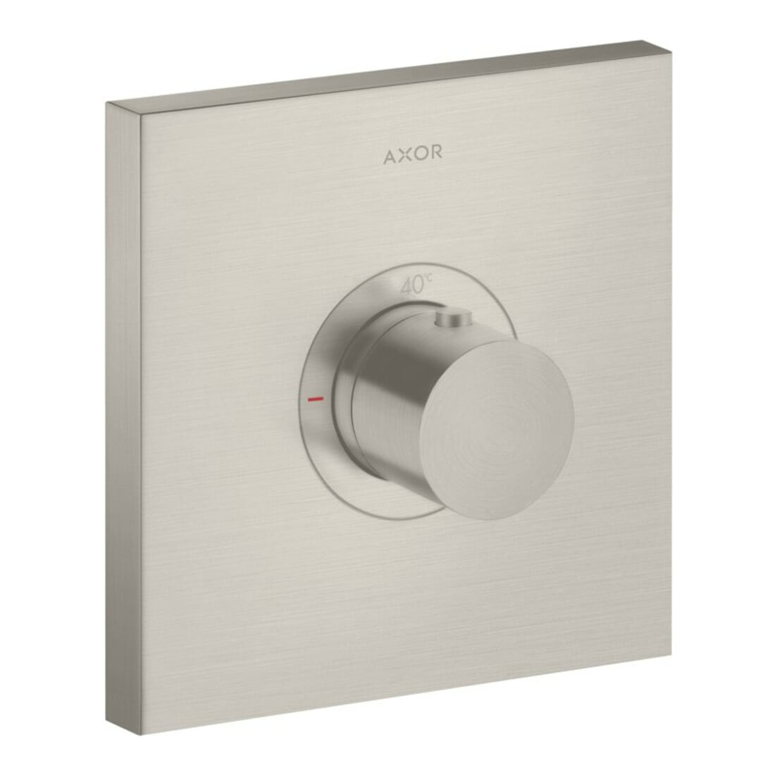 hansgrohe Fertigset ShowerSelect HF UP-Thermostat, eckig, Edelstahl-Optik