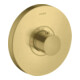 hansgrohe Fertigset ShowerSelect HF UP-Thermostat, rund, brushed brass-1
