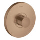 hansgrohe Fertigset ShowerSelect HF UP-Thermostat, rund, brushed red gold-1