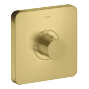 hansgrohe Fertigset ShowerSelect HF UP-Thermostat, softcube, brushed brass