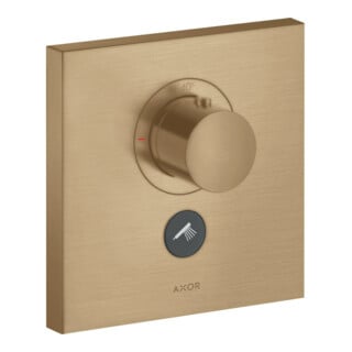 hansgrohe Fertigset ShowerSelect HF UP-THM, 1 sortie sup., angle, bronze brossé
