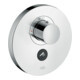 hansgrohe Fertigset ShowerSelect HF UP-THM, 1 sortie supplémentaire, rond, nickel brossé-1