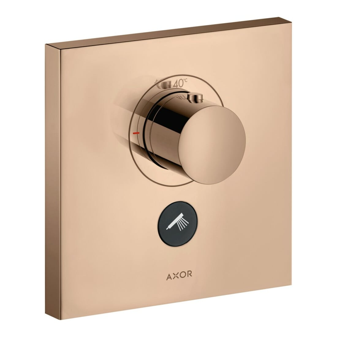 hansgrohe Fertigset ShowerSelect HF UP-THM, 1 zus. Abg., eck., pol. red gold