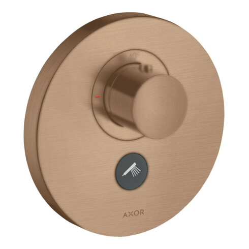 hansgrohe Fertigset ShowerSelect HF UP-THM, 1 zus. Abg., rd, brush. red gold