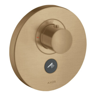 hansgrohe Fertigset ShowerSelect HF UP-THM, 1 zus. Abg., rd, brushed bronze