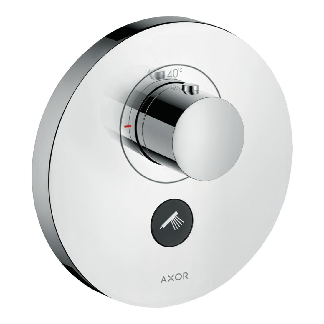 hansgrohe Fertigset ShowerSelect HF UP-THM, 1 zus. Abg., rd, Edelstahl-Optik