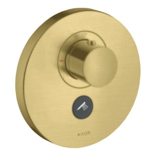 hansgrohe Fertigset ShowerSelect HF UP-THM, 1 zus. Abg., rund, brushed brass