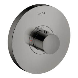 hansgrohe Fertigset ShowerSelect HF UP-THM, rund, polished black chrome