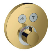 hansgrohe Fertigset ShowerSelect S UP-THM, 2 Verbr., polished gold optic