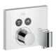 hansgrohe Fertigset ShowerSelect Square UP-THM, 2 Verb, ek, m WA + Hlt, chr-1