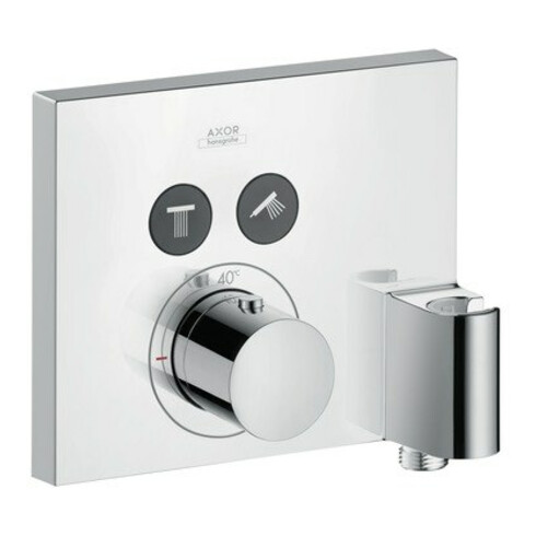 hansgrohe Fertigset ShowerSelect Square UP-THM, 2 Verb, ek, m WA + Hlt, chr