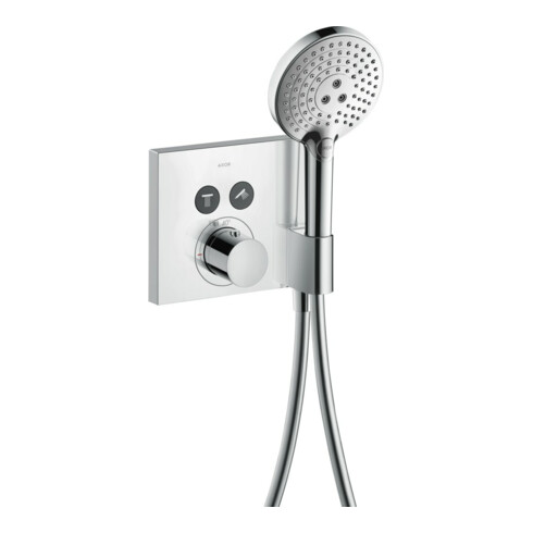 hansgrohe Fertigset ShowerSelect Square UP-THM, 2 Verb, ek, m WA + Hlt, chr