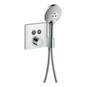 hansgrohe Fertigset ShowerSelect Square UP-THM, 2 Verb, ek, m WA + Hlt, chr-3