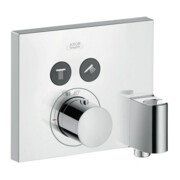 hansgrohe Fertigset ShowerSelect Square UP-THM, 2 voies, encastré, avec WA + poignée, chrome-1