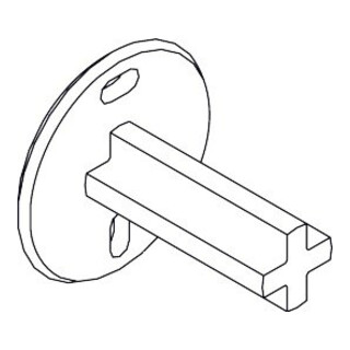 hansgrohe Fixation crochet Logo