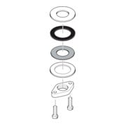 hansgrohe Fixation de tige complète