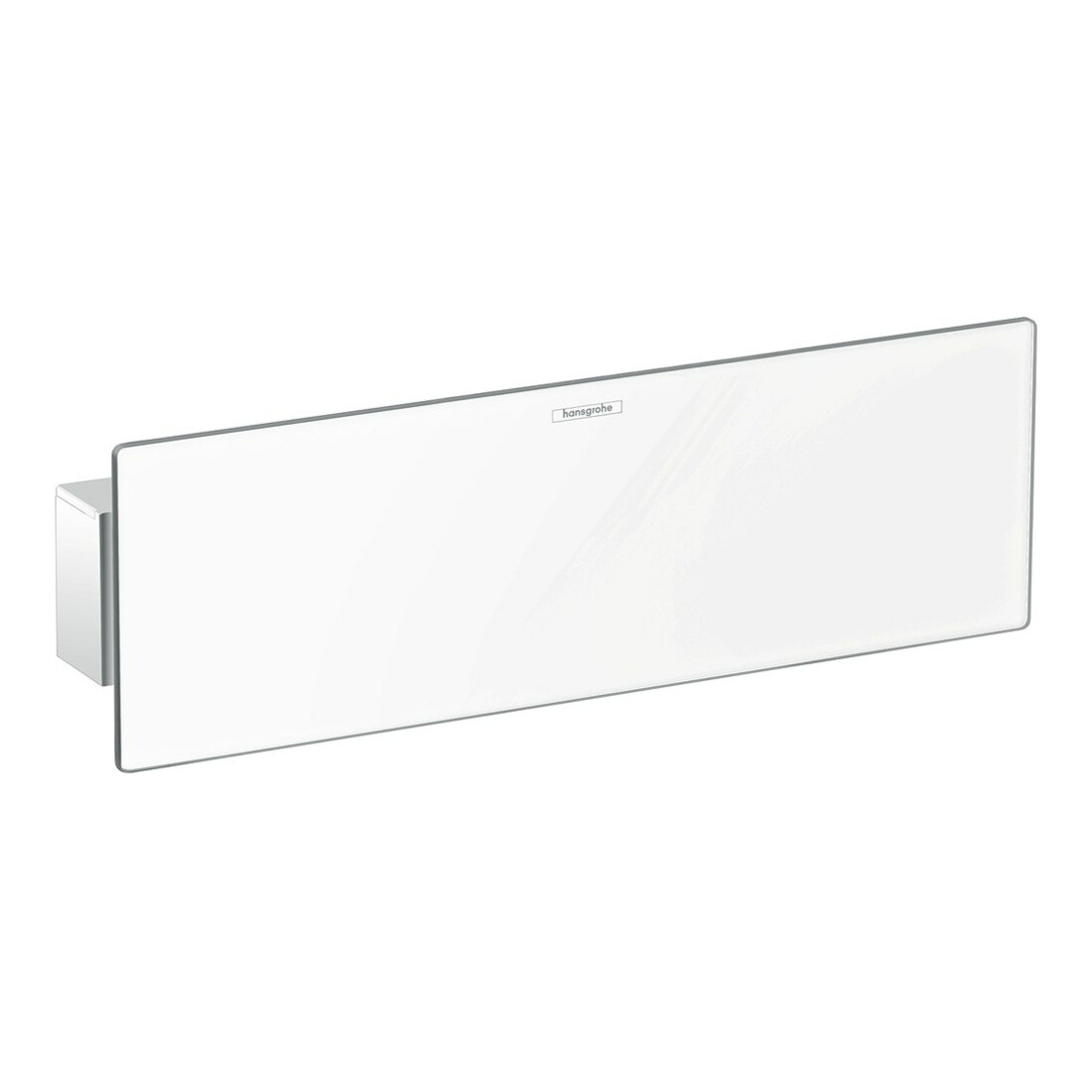 hansgrohe Fixfit Porter 300 m Raccord mural avec support de douche et tablette, blanc/chrome