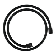 hansgrohe Flexible de douche textile 1250 mm, M 1x cône, 1x cylindre, mat noir