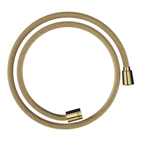 hansgrohe Flexible de douche textile 1250 mm, M 1x cône, 1x cylindre, po gol opt