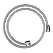 hansgrohe Flexible de douche textile 1250 mm, Mâle 1x conique, 1x cylindre, chrome