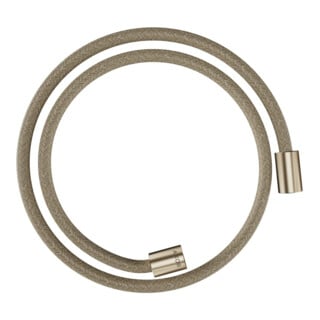 hansgrohe Flexible de douche textile 1250 mm, raccords cyl. mut. double, bronze brossé