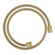 hansgrohe Flexible de douche textile 1250 mm, raccords cylindriques des 2 côtés, or brossé optique-1