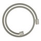 hansgrohe Flexible de douche textile 1250 mm, raccords cylindriques mutuels, aspect inox-1