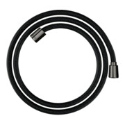 hansgrohe Flexible de douche textile 1600 mm, Mâle 1x conique, 1x cylindre, bleu poli