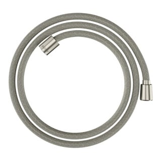 hansgrohe Flexible de douche textile 1600 mm, raccord 1x conique, 1x cylindre, ED