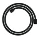 hansgrohe Flexible de douche textile 1600 mm, raccords cylindriques mut. double, noir mat-1