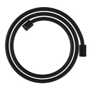 hansgrohe Flexible de douche textile 1600 mm, raccords cylindriques mut. double, noir mat