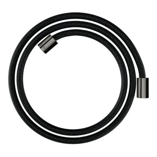 hansgrohe Flexible de douche textile 1600 mm, raccords cylindriques pol. bleu chrome