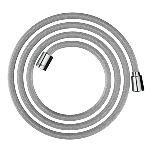 hansgrohe Flexible de douche textile 2000, 1x mâle, 1x cyl., chrome