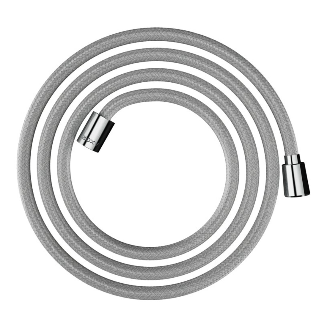 hansgrohe Flexible de douche textile 2000, 1x mâle, 1x cyl., chrome