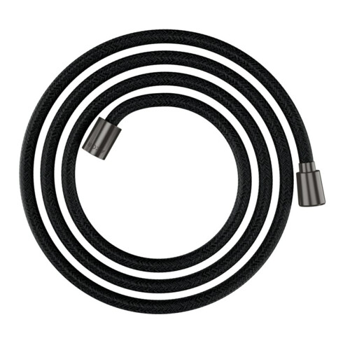 hansgrohe Flexible de douche textile 2000, raccord 1x mâle, 1x cylindre, bleu brossé vc