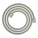 hansgrohe Flexible de douche textile 2000, raccords cylindriques mut. double, aspect inox-1