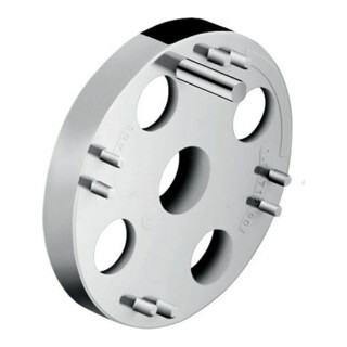 hansgrohe Fliesenausgl. Unica S aus Kunststoff, chrom