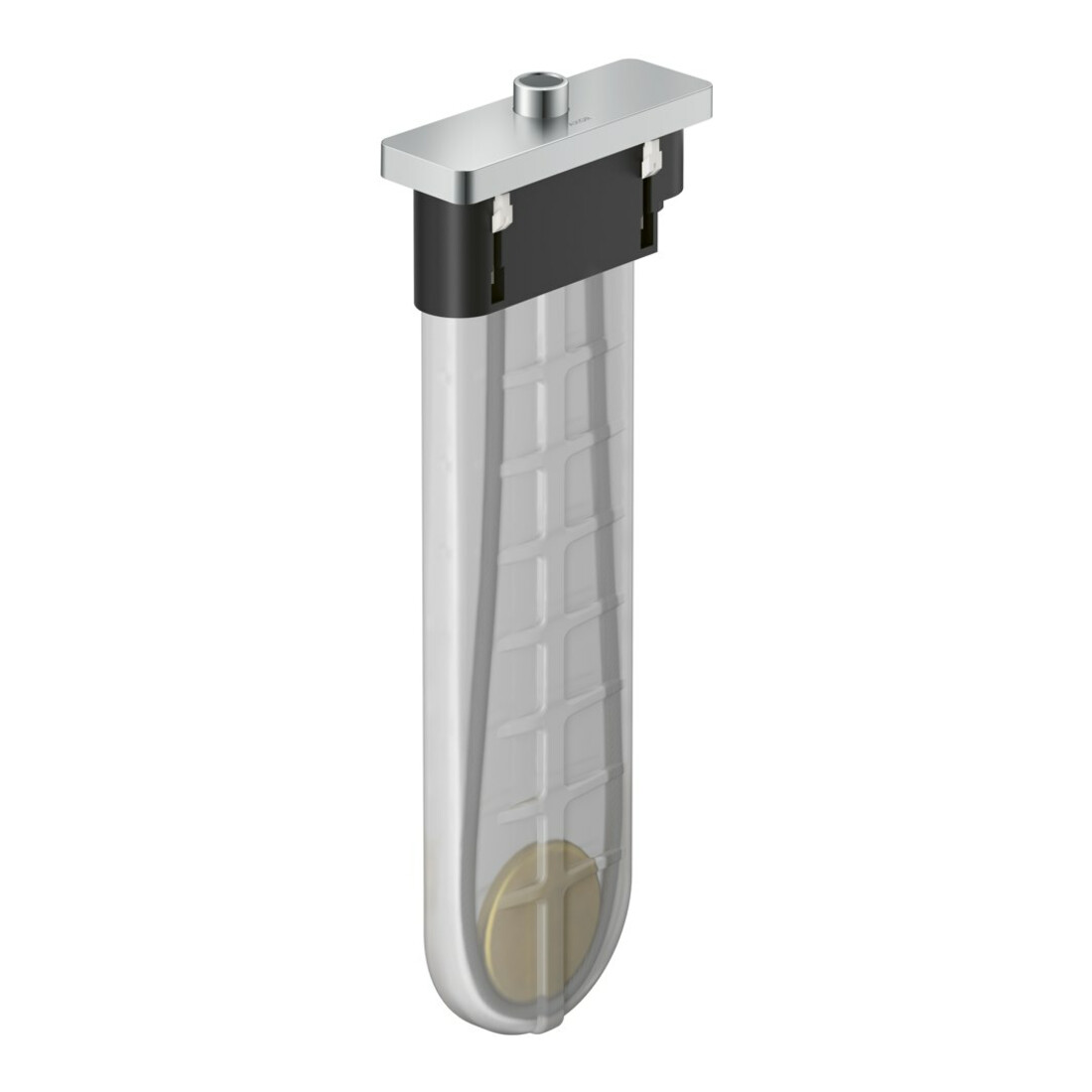 hansgrohe FM-Set Axor Citterio C soft chrome, boîte à tuyau, tuyau flexible, rosace