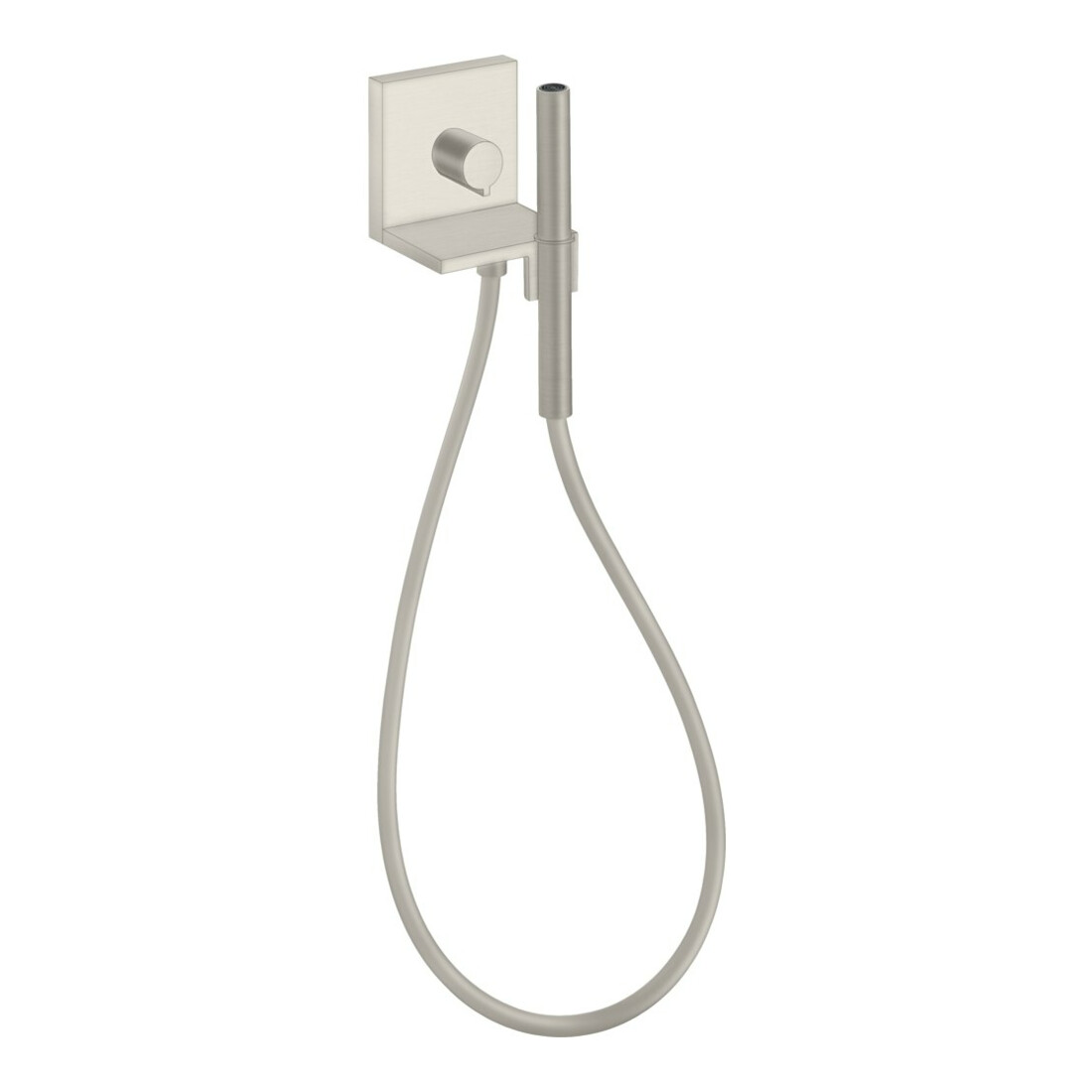hansgrohe FMS Axor Starck 120/120 carrés Module douchette encastrée, angle, aspect acier inoxydable