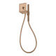 hansgrohe FMS Axor Starck 120/120 sq UP-Handbrausemodul, eck., brush. r gold-1