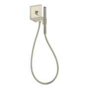 hansgrohe FMS Axor Starck 120/120 sq UP-Handbrausemodul, eck., brushed nickel
