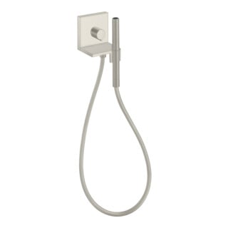 hansgrohe FMS Axor Starck 120/120 sq UP-Handbrausemodul, eck., Edelstahl-Optik