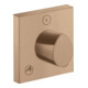 hansgrohe FMS Axor Starck Organic Tr/Qua UP-Ab- u. Umstellvent., brushed red gold-1