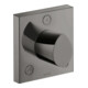 hansgrohe FMS Axor Starck Organic Tr/Qua UP-Ab- u. Umstellvent., pol. bla chrome-1