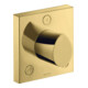 hansgrohe FMS Axor Starck Organic Tr/Qua UP-Ab- u. Umstellvent., pol. gold optic-1