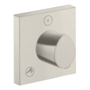 hansgrohe FMS Axor Starck Organic Tr/Qua UP-Ab- u. Umstellventil, Edelstahl-Optik