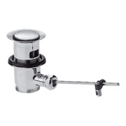 hansgrohe Garniture de vidage avec tirette, pour mitigeur lavabo et bidet, chrome-1