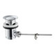 hansgrohe Garniture de vidage avec tirette, pour mitigeur lavabo et bidet, chrome