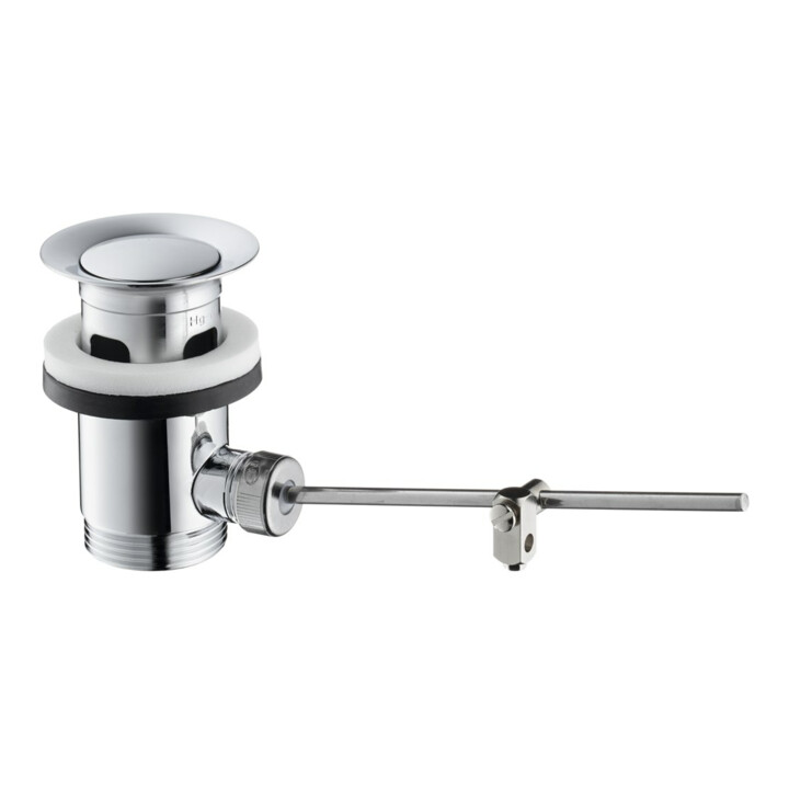 hansgrohe Garniture de vidage avec tirette, pour mitigeur lavabo et bidet, chrome